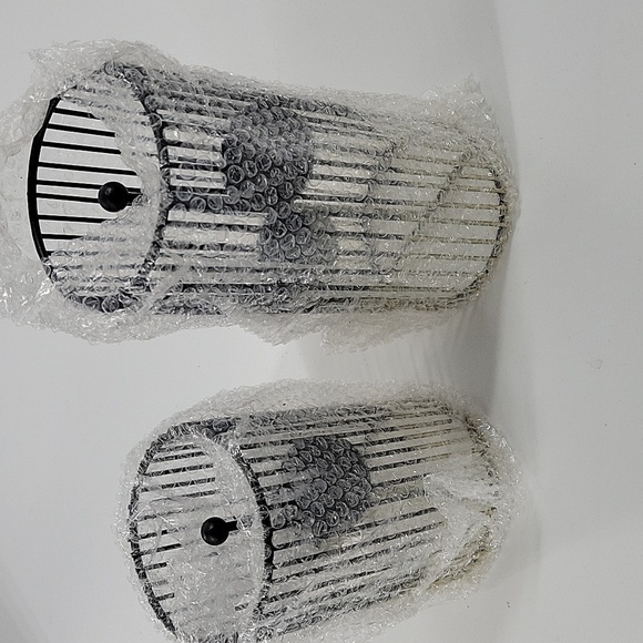 Elegant Black and Gold Candle Holders NEW - Picture 9 of 14